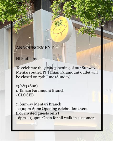 fluffed sunway mentari|Hi Fluffians, To celebrate .
